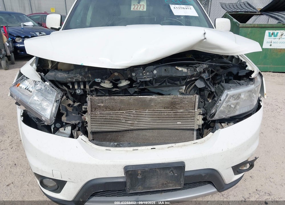 2014 DODGE JOURNEY SXT VIN: 3C4PDDBG3ET301795