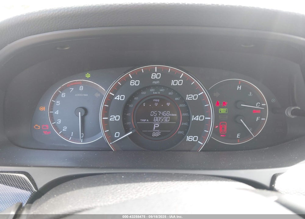 2015 HONDA ACCORD VIN: 1HGCR2F51FA161592