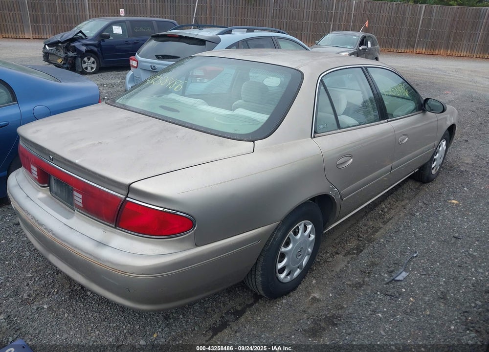 1998 BUICK CENTURY CUSTOM VIN: 2G4WS52M3W1568687