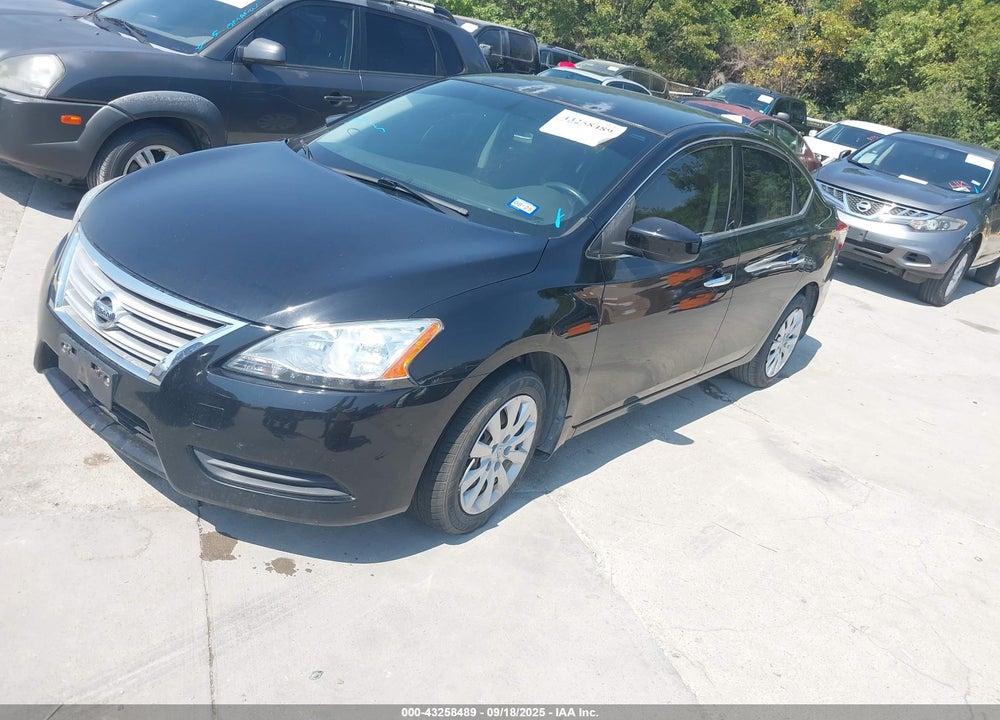 2015 NISSAN SENTRA SV VIN: 3N1AB7AP9FY374868