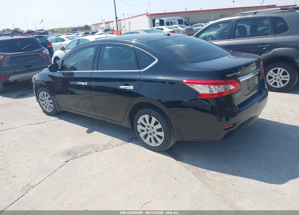 2015 NISSAN SENTRA SV VIN: 3N1AB7AP9FY374868