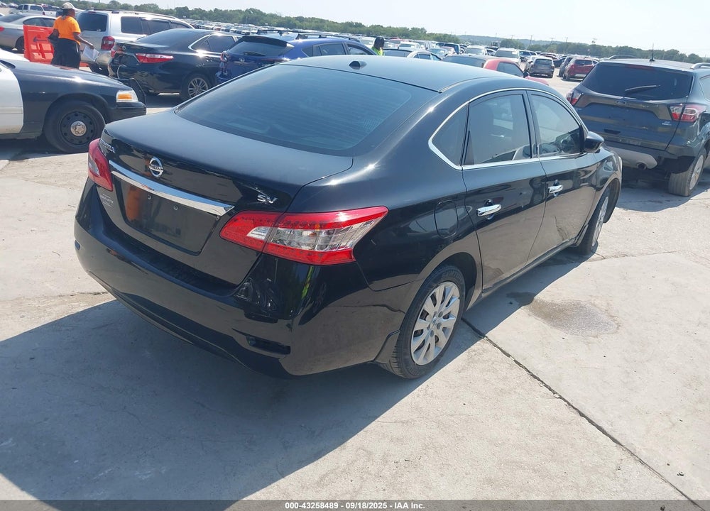 2015 NISSAN SENTRA SV VIN: 3N1AB7AP9FY374868