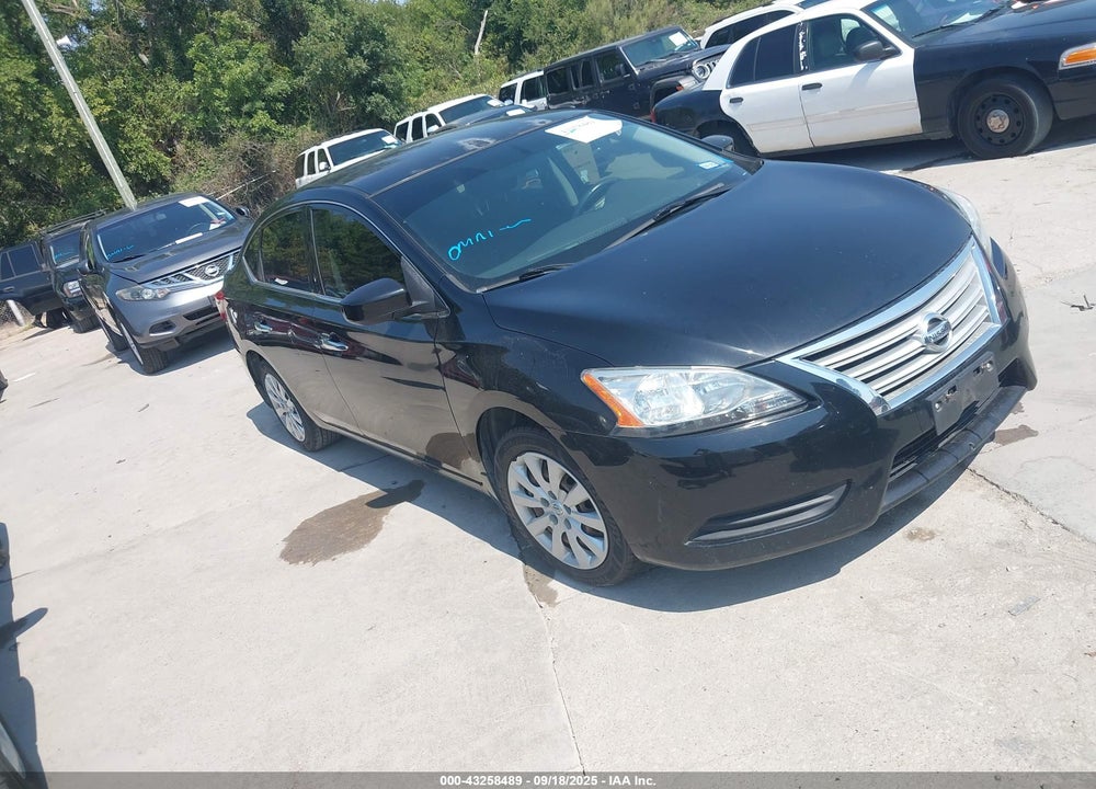 2015 NISSAN SENTRA SV VIN: 3N1AB7AP9FY374868