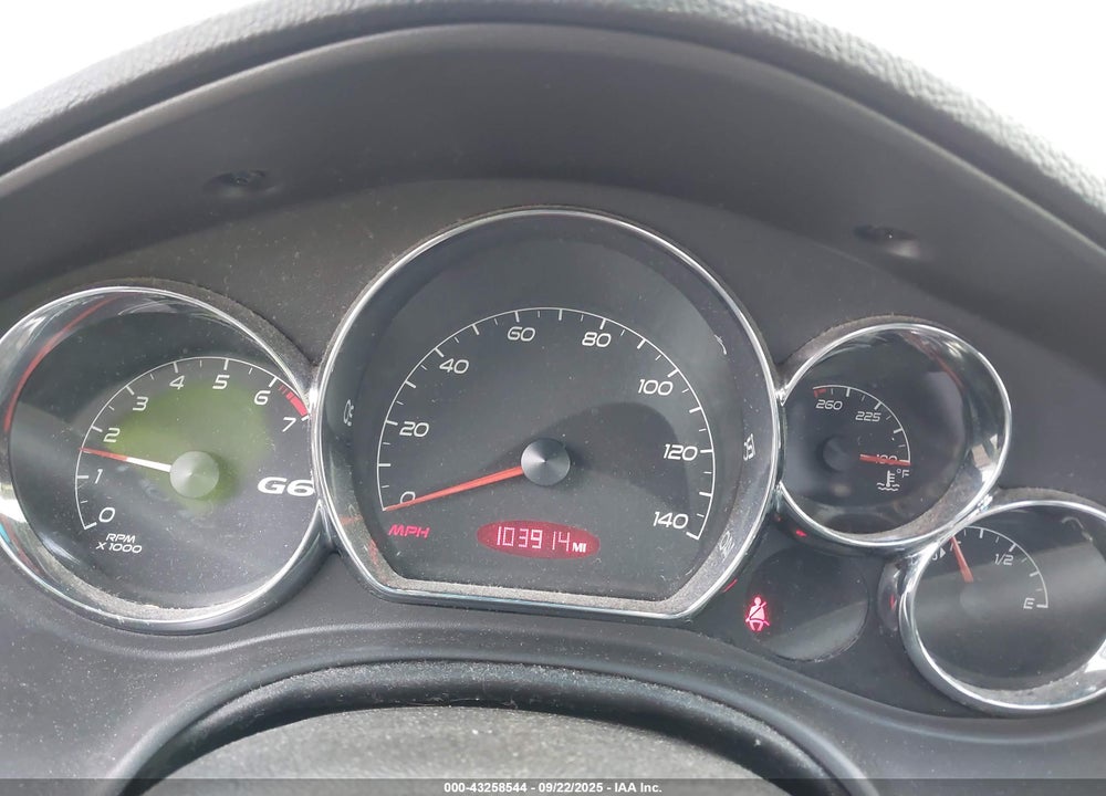 2008 PONTIAC G6 VIN: 1G2ZH57N584121579