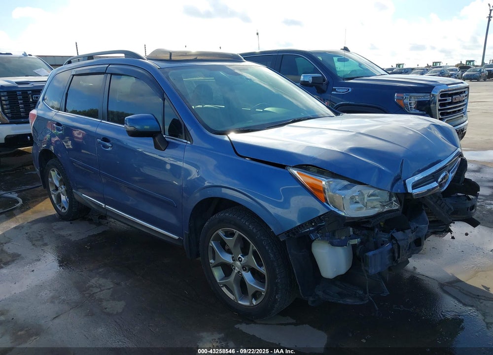 2016 SUBARU FORESTER 2.5I TOURING VIN: JF2SJAXC4GH548334