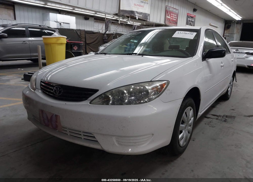 2006 TOYOTA CAMRY LE VIN: 4T1BE30K56U737284