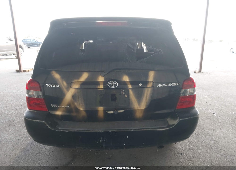 2007 TOYOTA HIGHLANDER VIN: JTEEP21A970212745