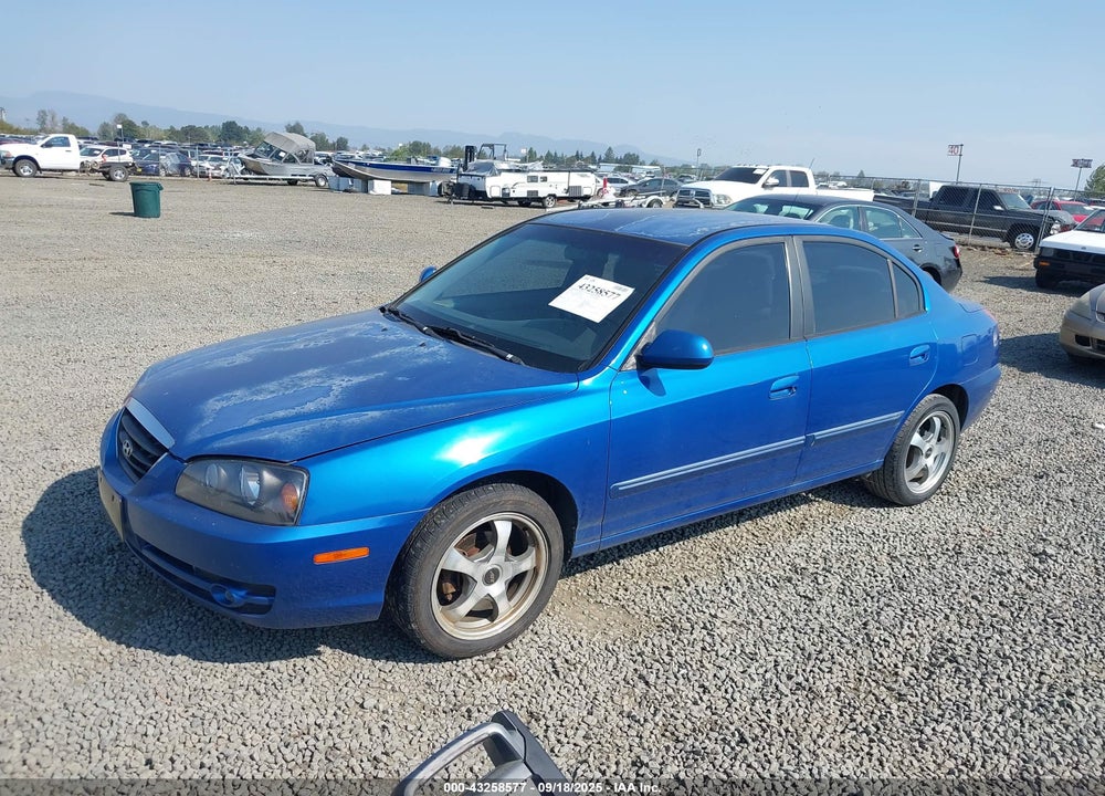 2004 HYUNDAI ELANTRA GLS/GT VIN: KMHDN46D24U800345