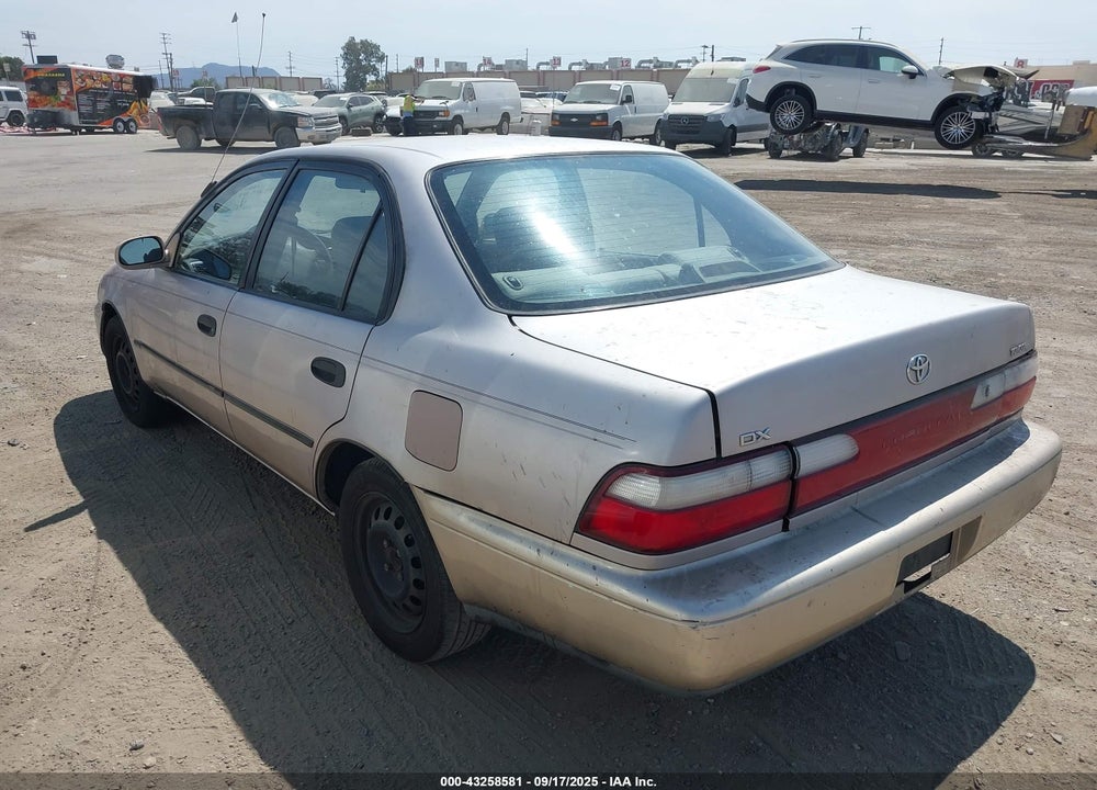 1996 TOYOTA COROLLA DX VIN: 1NXBB02E2TZ491711