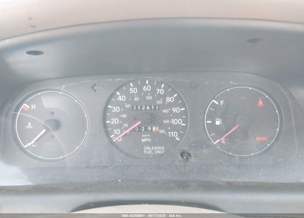 1996 TOYOTA COROLLA DX VIN: 1NXBB02E2TZ491711