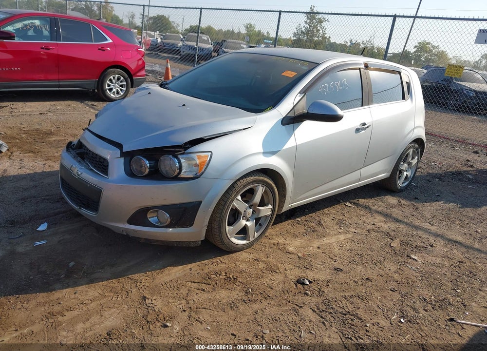 2012 CHEVROLET SONIC VIN: 1G1JE6SH3C4124068