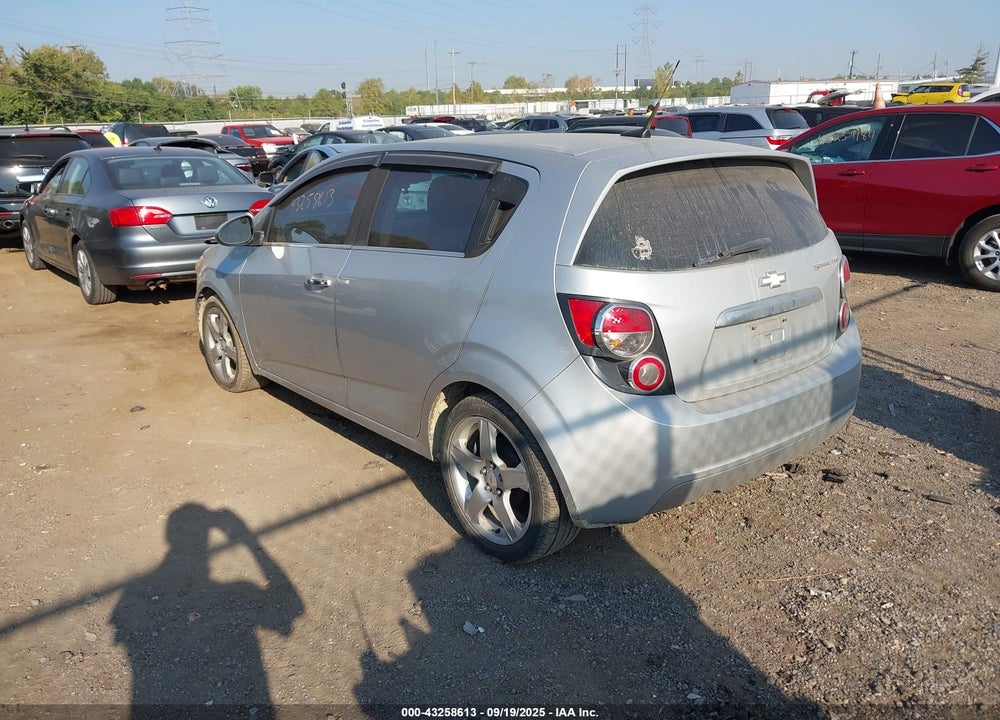 2012 CHEVROLET SONIC VIN: 1G1JE6SH3C4124068