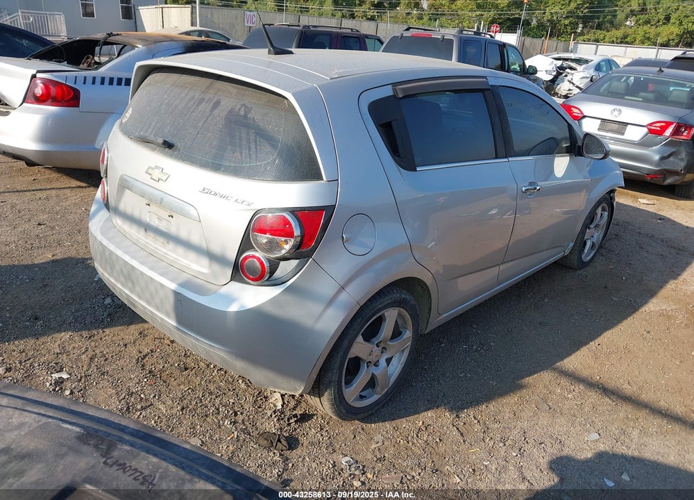 2012 CHEVROLET SONIC VIN: 1G1JE6SH3C4124068