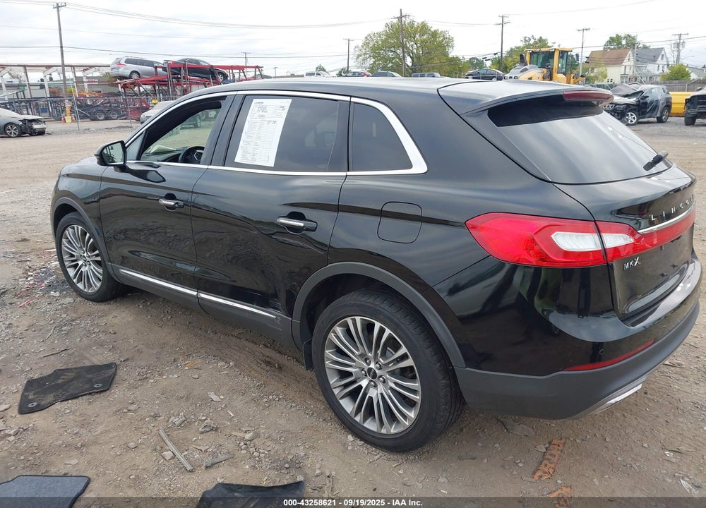 2017 LINCOLN MKX VIN: 2LMPJ8LR9HBL15362