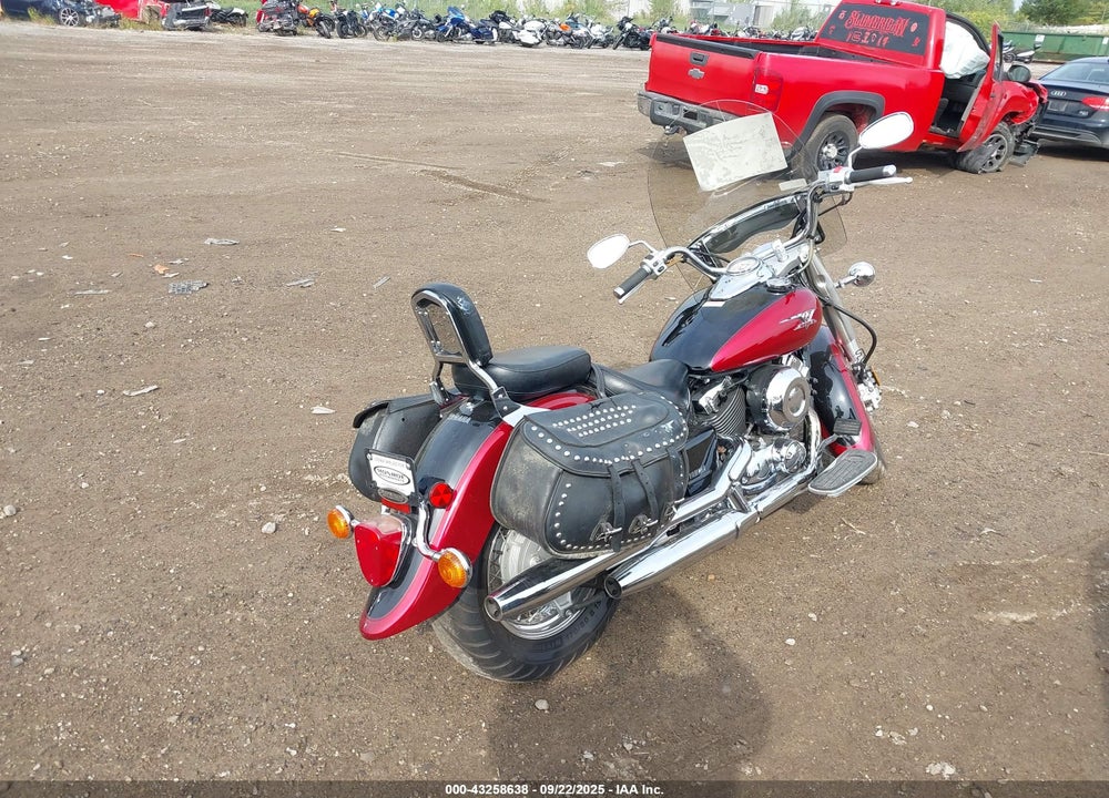 2004 YAMAHA XVS65 A VIN: JYAVM01E24A066629