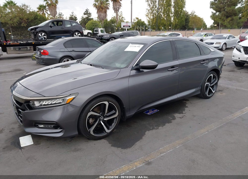 2018 HONDA ACCORD SPORT VIN: 1HGCV1F39JA231272
