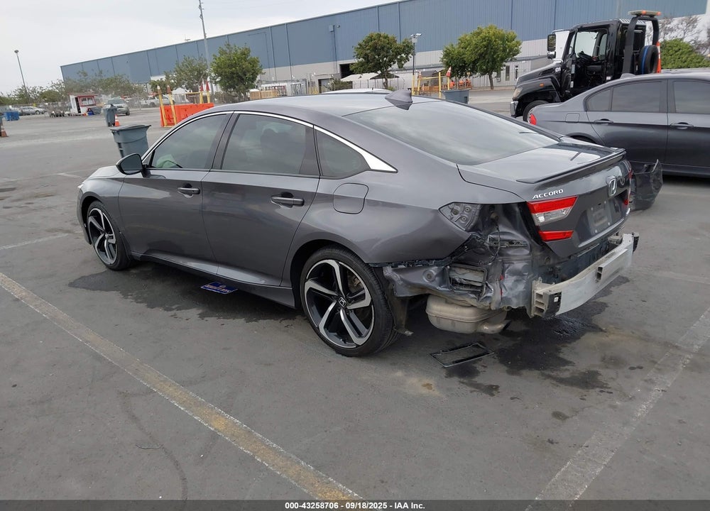 2018 HONDA ACCORD SPORT VIN: 1HGCV1F39JA231272