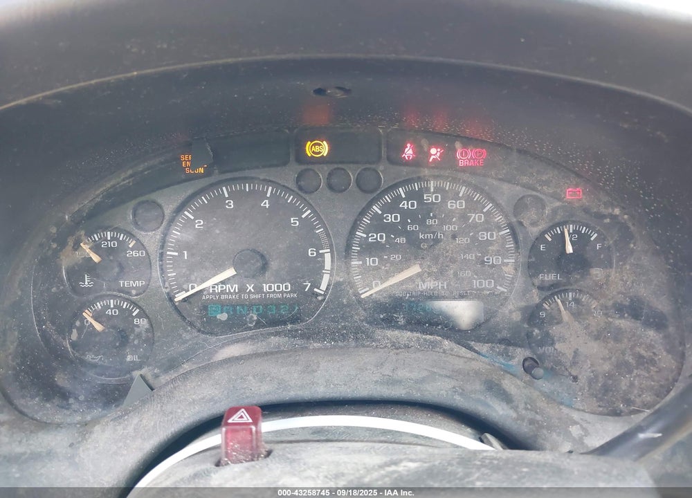 2002 CHEVROLET S-10 VIN: 1GCCS145928211642