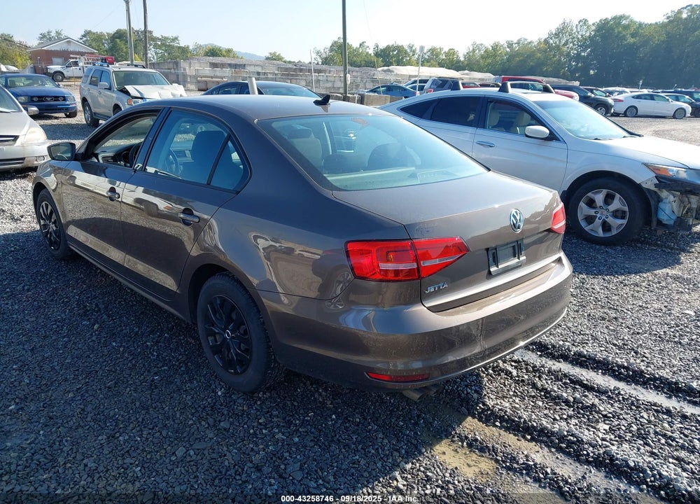 2015 VOLKSWAGEN JETTA VIN: 3VW2K7AJ7FM296947