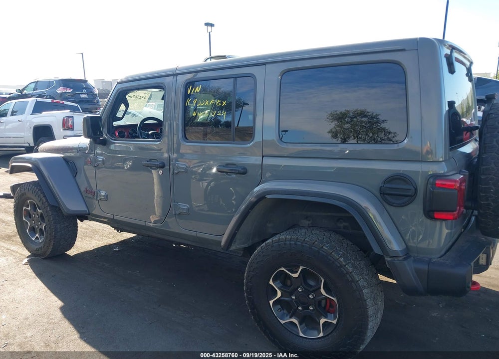 2022 JEEP WRANGLER UNLIMITED RUBICON 4X4 VIN: 1C4JJXFGXNW267424