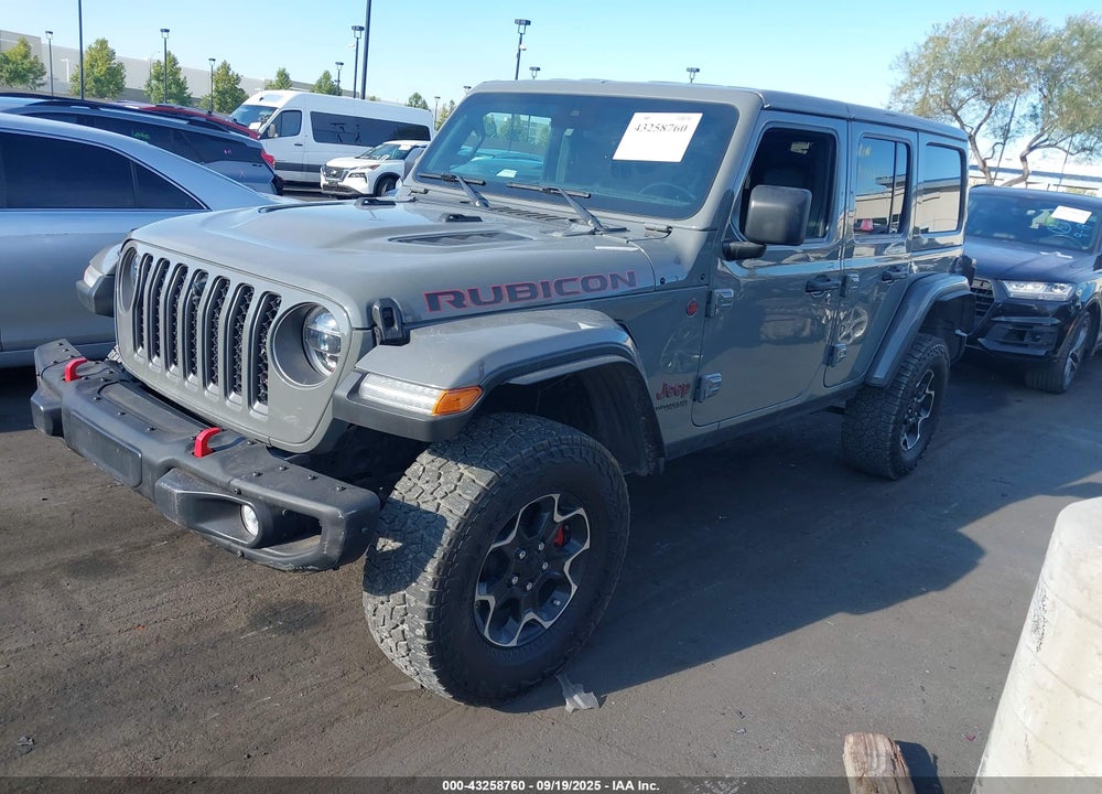 2022 JEEP WRANGLER UNLIMITED RUBICON 4X4 VIN: 1C4JJXFGXNW267424