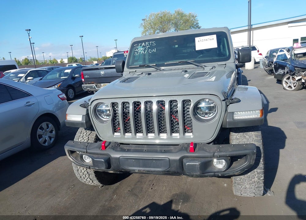 2022 JEEP WRANGLER UNLIMITED RUBICON 4X4 VIN: 1C4JJXFGXNW267424