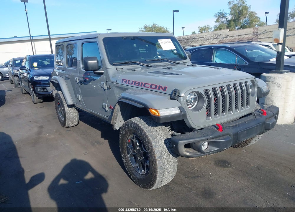 2022 JEEP WRANGLER UNLIMITED RUBICON 4X4 VIN: 1C4JJXFGXNW267424
