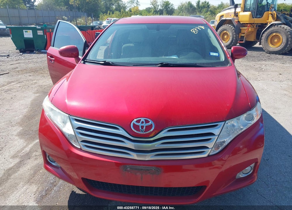 2012 TOYOTA VENZA VIN: 4T3ZA3BB6CU059154