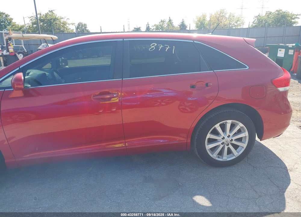 2012 TOYOTA VENZA VIN: 4T3ZA3BB6CU059154