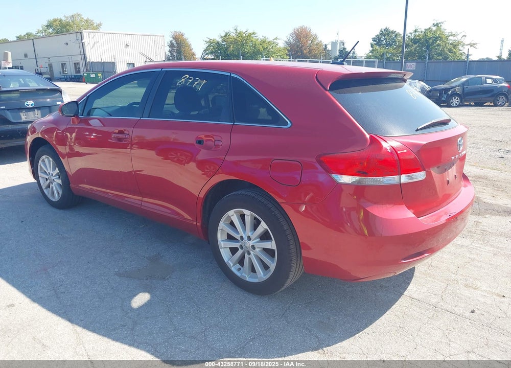 2012 TOYOTA VENZA VIN: 4T3ZA3BB6CU059154