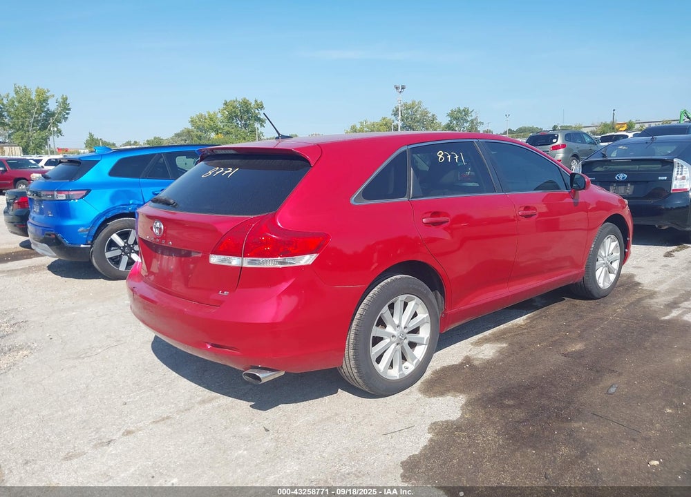 2012 TOYOTA VENZA VIN: 4T3ZA3BB6CU059154