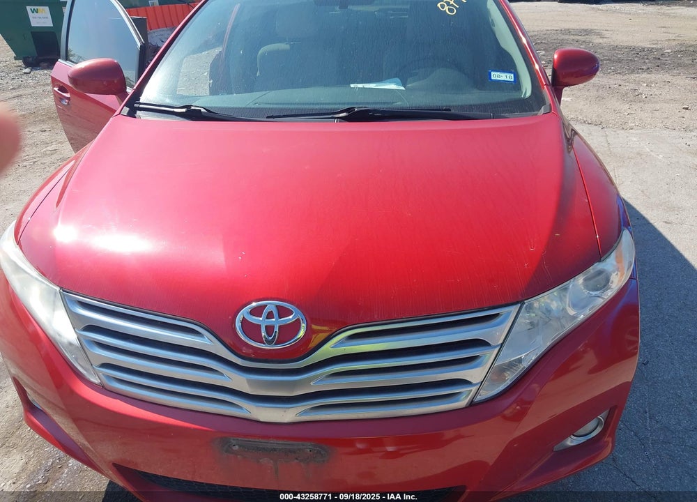 2012 TOYOTA VENZA VIN: 4T3ZA3BB6CU059154