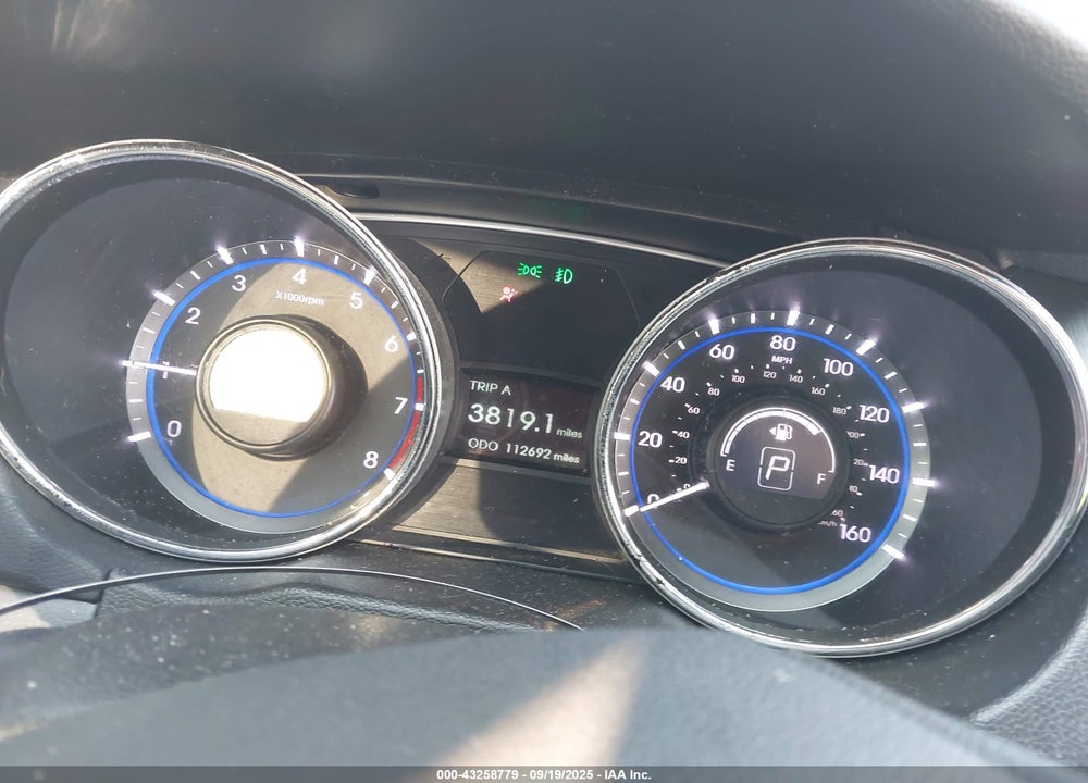 2013 HYUNDAI SONATA VIN: 5NPEB4AC0DH774189