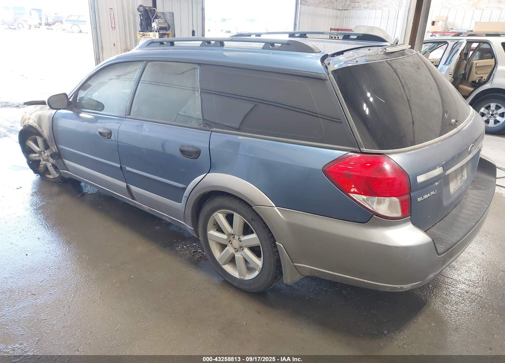 2008 SUBARU OUTBACK VIN: 4S4BP61CX87304712