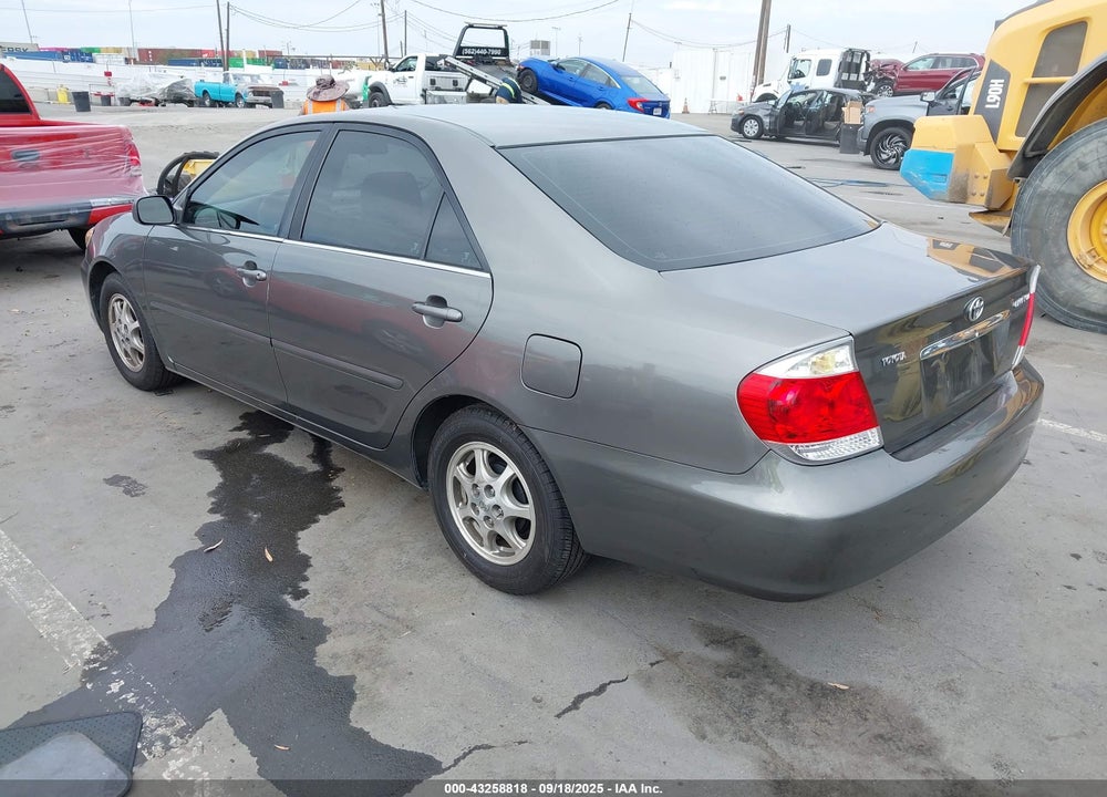 2005 TOYOTA CAMRY LE VIN: 4T1BE32K75U553394
