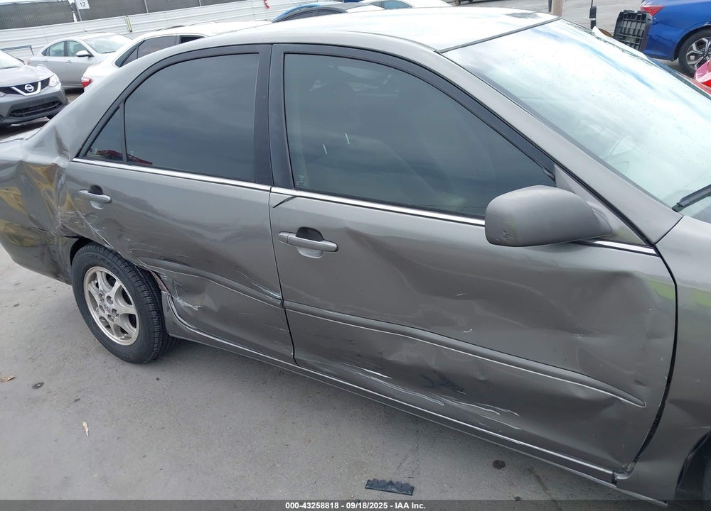 2005 TOYOTA CAMRY LE VIN: 4T1BE32K75U553394
