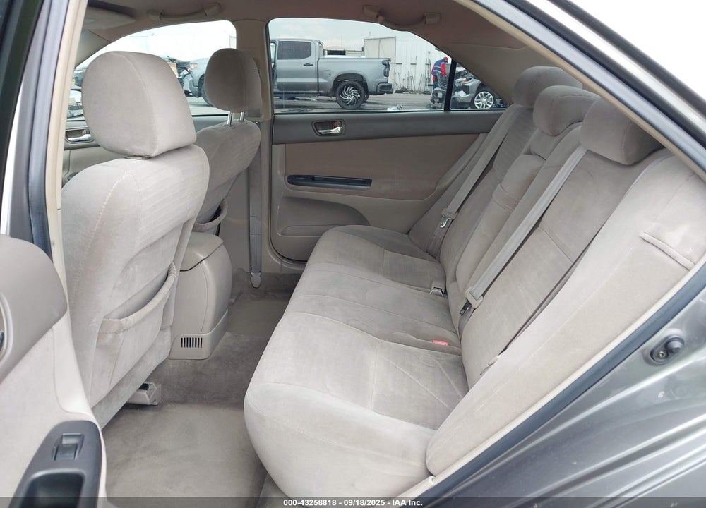 2005 TOYOTA CAMRY LE VIN: 4T1BE32K75U553394