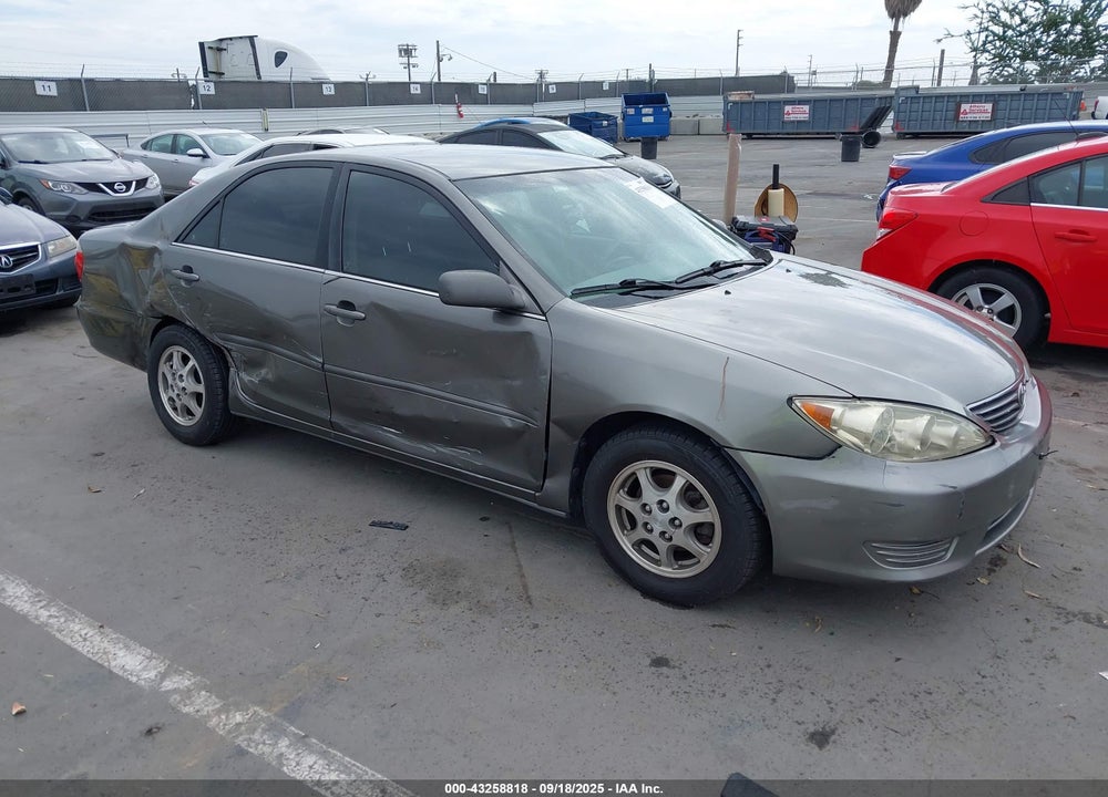 2005 TOYOTA CAMRY LE VIN: 4T1BE32K75U553394