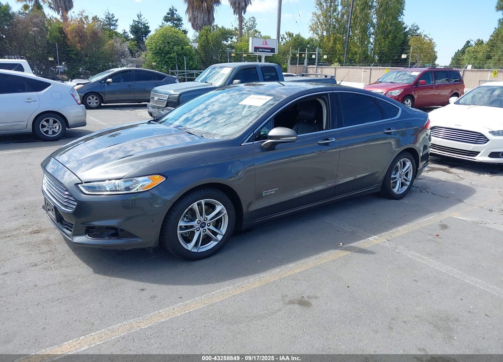 2015 FORD FUSION ENERGI TITANIUM VIN: 3FA6P0SU9FR105804