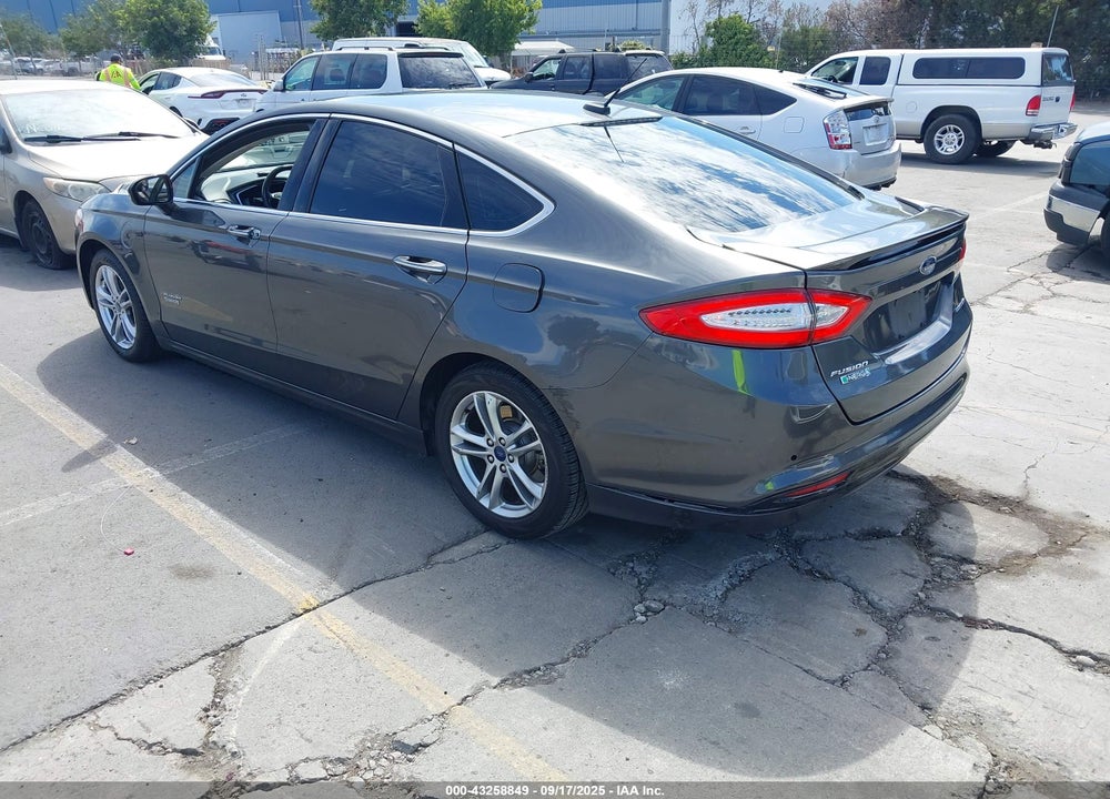2015 FORD FUSION ENERGI TITANIUM VIN: 3FA6P0SU9FR105804