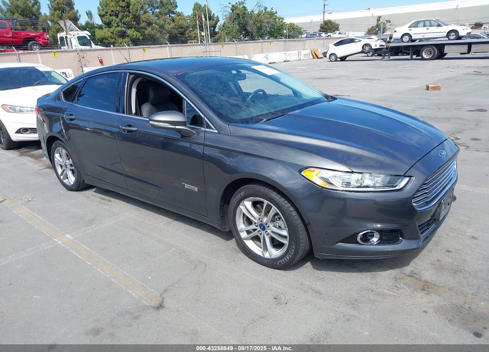 2015 FORD FUSION ENERGI TITANIUM VIN: 3FA6P0SU9FR105804