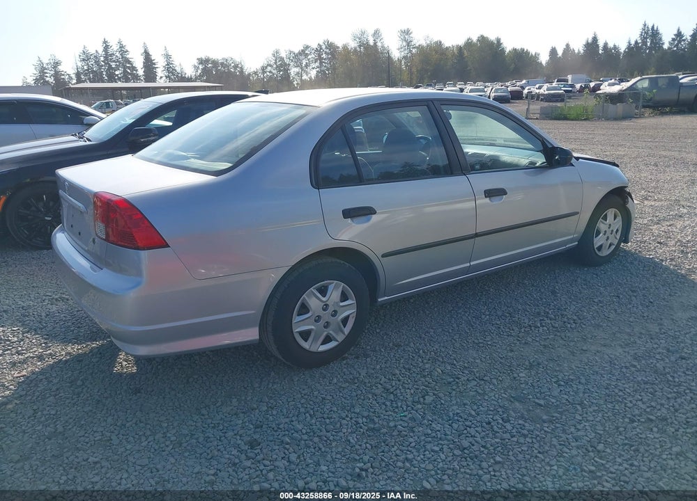 2004 HONDA CIVIC VP VIN: 1HGES163X4L005557