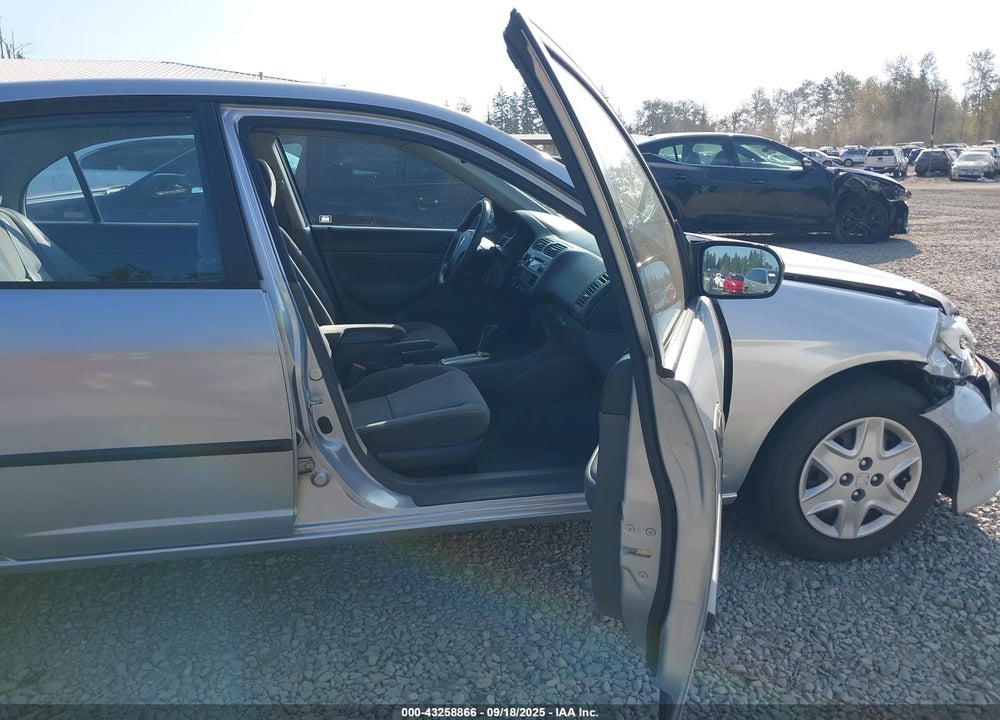2004 HONDA CIVIC VP VIN: 1HGES163X4L005557