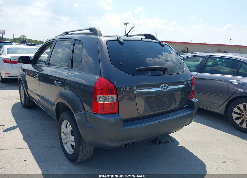 2008 HYUNDAI TUCSON LIMITED V6/SE VIN: KM8JN72D38U768876