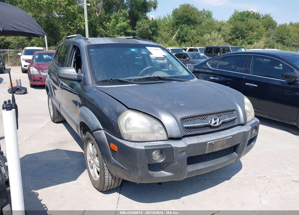 2008 HYUNDAI TUCSON LIMITED V6/SE VIN: KM8JN72D38U768876