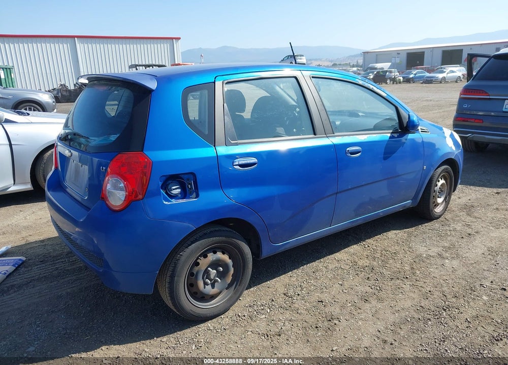 2009 CHEVROLET AVEO VIN: KL1TD66E19B307922