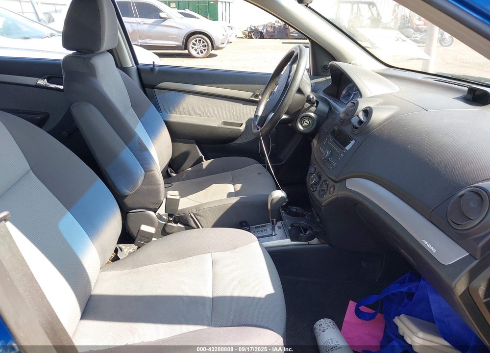 2009 CHEVROLET AVEO VIN: KL1TD66E19B307922
