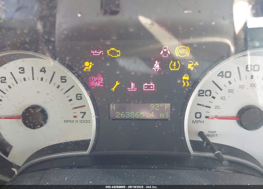 2007 FORD EXPLORER SPORT TRAC VIN: 1FMEU338X7UA07839