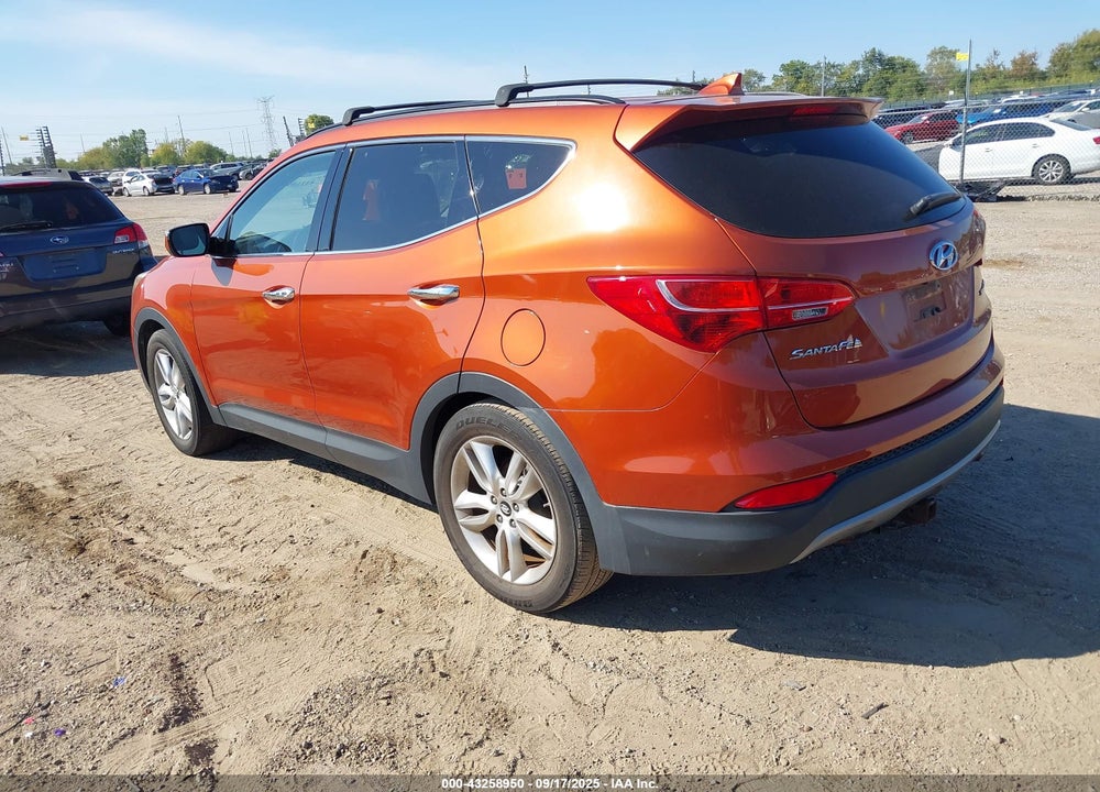 2013 HYUNDAI SANTA FE SPORT 2.0T VIN: 5XYZU3LA3DG033835