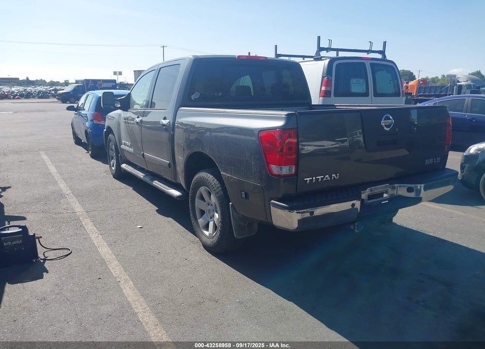 2006 NISSAN TITAN LE VIN: 1N6AA07B36N535728
